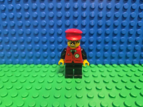 LEGO Infomaniac Minifigure 9247 Retired Vintage Town inf002 CMF Lot Rare HTF 
