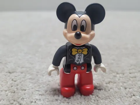 LEGO DUPLO MICKEY MOUSE FIGURE Disney Black Tuxedo 2.5