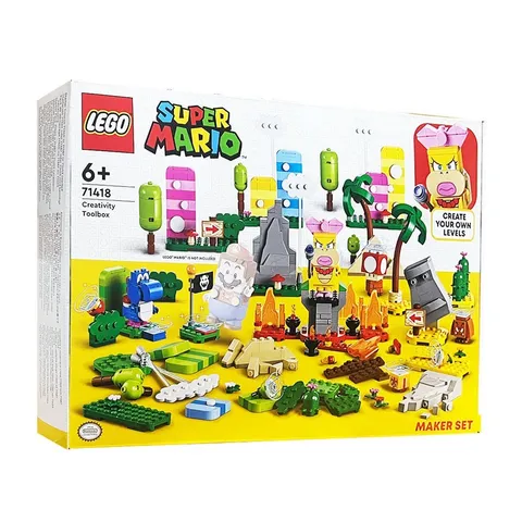 LEGO Super Mario 71418 Creativity Toolbox Maker Set 
