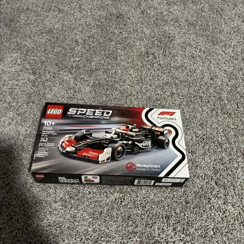LEGO Speed Champions MoneyGram Haas F1 Team VF-24 Race Car Toys - Building Set F