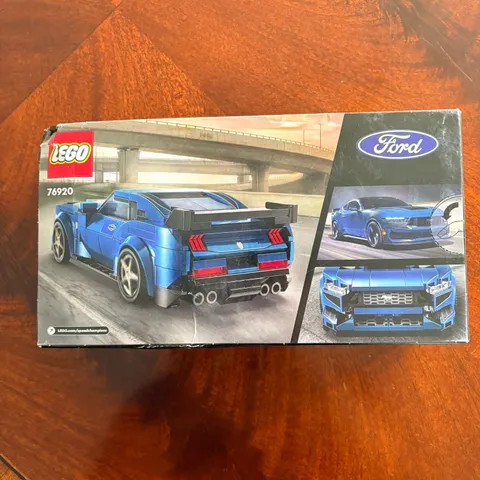 LEGO Speed Champions Ford Mustang Dark Horse 76920 Building Toy Set