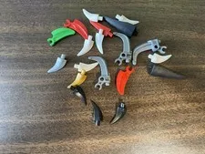 LEGO Parts:  Mixed Lot of 22 Barbs, Teeth, and Claws