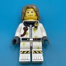 Lego Alien Conquest Toxic Cleanup Scientist Minifigure 7066