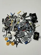 1/2 Pound Lot of LEGO Technic Pieces - Gears, Pins, Small and Large Pieces