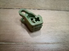 1 Bionicle Lego 93575 Hero Factory Fist Olive Green with Axle Hole - 4 fingers