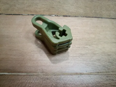 1 Bionicle Lego 93575 Hero Factory Fist Olive Green with Axle Hole - 4 fingers