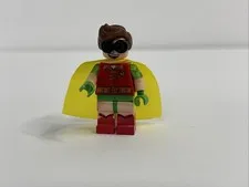 LEGO The LEGO Batman Movie Robin Minifigure with Yellow Fabric Cape