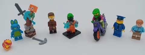 LEGO Lot Mixed Mini Figures Fig Minifig Simpsons MineCraft Harry Potter Stuntz