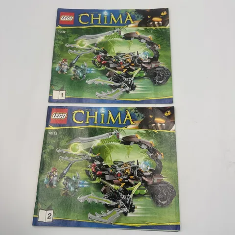 Lego Legends Of China 70132 Instruction Manuals
