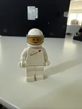 LEGO White Classic Space Astronaut 1980s Minifig 497 483 #sp006 Helmet Tanks