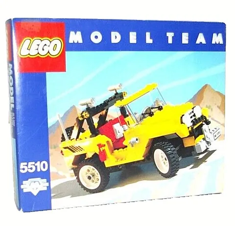 Vintage 1986 LEGO 5510 Model Team  Off-Road 4x4 285 Pcs System Sealed 