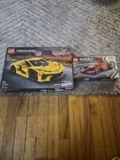 LEGO TECHNIC: Chevrolet Corvette Stingray(42205) Lego Speed 77242 Ferrari  SF-24