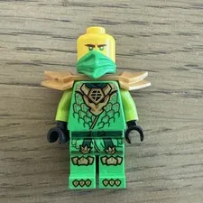 Lego Ninjago Lloyd Ghost Hunter Dragons Rising Season 3 Minifigure no hair