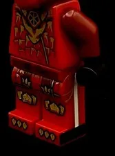 Lego Ninjago Kai Dragons Rising Misprint Minifigure Legs Prototype Print Error