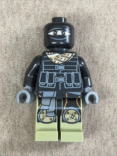 LEGO Foot Soldier Minifigure Tactical Gear Movie Version TMNT tnt043 79117 79115