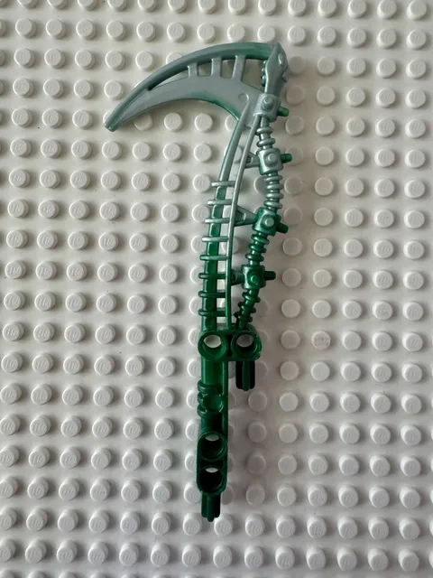 LEGO Bionicle Weapon Venom Spear with Marbled Pearl Light Gray 64307pb01