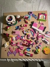 LEGO Friends  Bulk Lot Pink Purple Bricks Plates Specialty Pieces Ice Cream