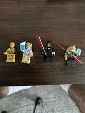 LEGO Star Wars Dark Falcon Minifigure Lot of 4 - NO DARTH DEV OR JEDI VADER