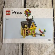 Lego Disney 43217 Up! House Instruction Booklet Manual Only