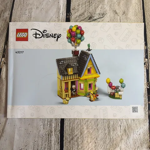 Lego Disney 43217 Up! House Instruction Booklet Manual Only