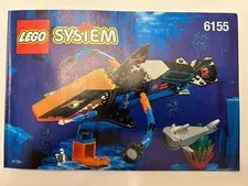 LEGO Aquazone: Deep Sea Predator (6155) 100% Complete, Excellent Condition!