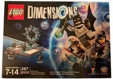 Lego Dimensions Starter pack 267 pcs Batman Gandalf Batmobile & More Sealed New