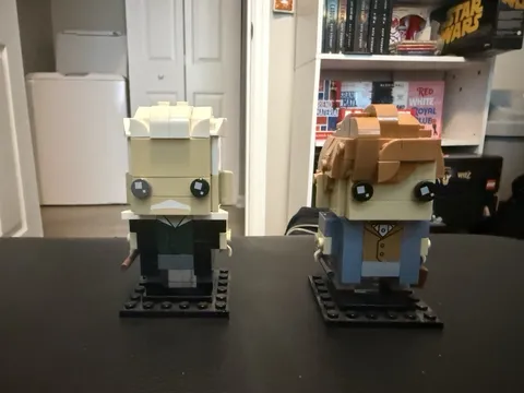 LEGO BRICKHEADZ: Newt Scamander & Gellert Grindelwald (41631)