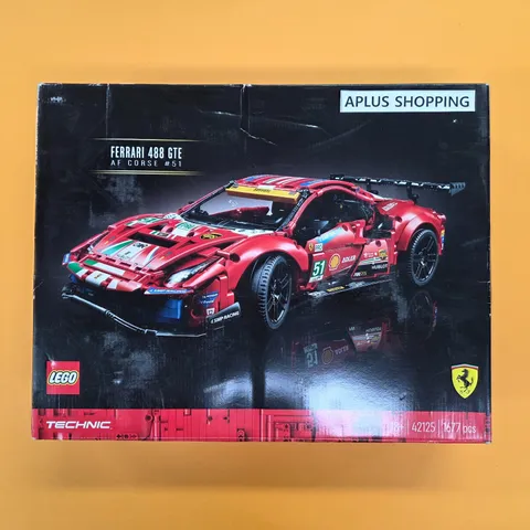 Lego 42125 Ferrari 488 GTE AF Corse #51 1677pcs SEALED - Check the Box