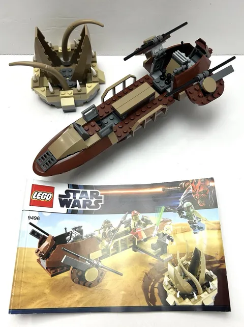 LEGO Star Wars #9496 Desert Skiff & Sarlacc Pit  (Incomplete)