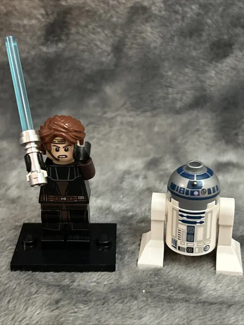 Lego sw0939 Star Wars Anakin Skywalker Pilot + R2 D2 Minifigures 75214