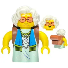 LEGO DREAMZzz Mrs Castillo Minifigure drm014 w/ Backpack NEW Genuine