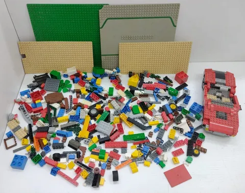 Lot 1.5kg of Bricks Mixed Buildings Various Pieces Shapes Sizes & Colors...