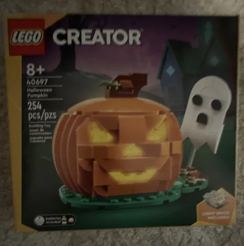 LEGO Creator Seasonal Halloween Pumpkin 40697 Set 254pcs Limited Edition