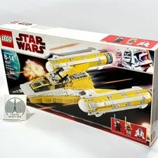 LEGO 8037 Star Wars Anakin's Y-wing Starfighter Clone Wars 570 Pieces New Sealed