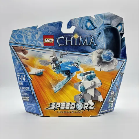 Lego Legends Of Chima 70151 Speedorz Frozen Spikes Set Voom Voom New Sealed