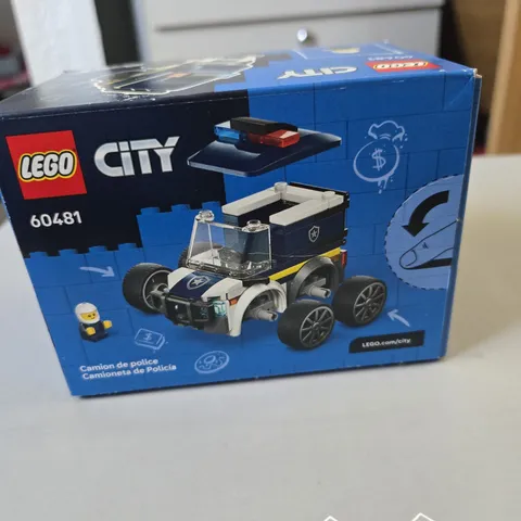 2026 Lego Rides: Police Truck 60481 New Sealed In Stock Ready To Ship Rare HTF