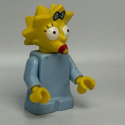 LEGO Maggie Simpson Minifigure -The Simpsons- Pacifier Damaged