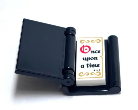 Lego - Minifigure Utensil - Black, Book / Novel