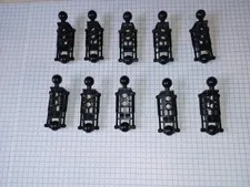10 Lego 47297 Black Bionicle Toa Metru type Leg Lower Section Genuine Lego 10 pc