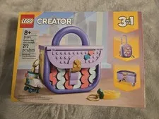 LEGO Creator 3in1 Fashion Bag with Storage 31391 Building Set New Sealed 272 Pcs