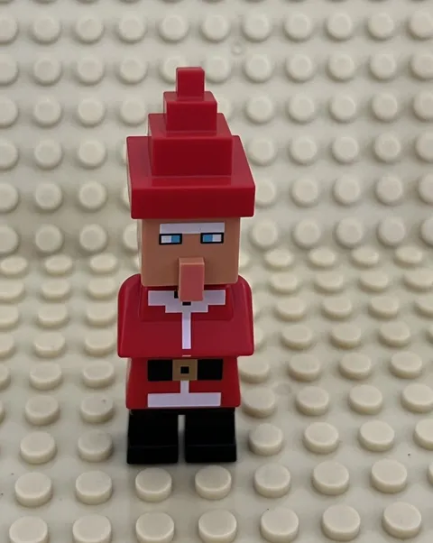 LEGO Santa Villager Minecraft Holiday Advent Christmas Minifigure 2025