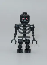 LEGO Castle Black Skeleton warrior minifigure Halloween 7079 7094 7094 7079
