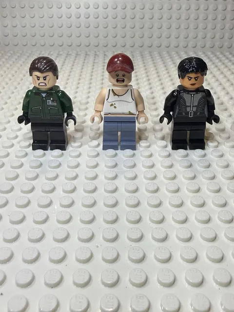 LEGO DC & Marvel Minifigure Lot sh224 sh277 sh788 LexCorp Henchman Truck Driver