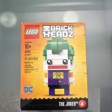 LEGO BrickHeadz 41588 The Joker DC Comics Super Heroes 151pc Boxed Set