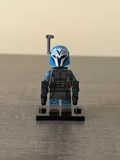 Lego Star Wars: Bo-Katan Minifigure with Hair Piece (From Set 75361)