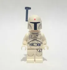 LEGO Star Wars Minifigure White/Prototype Boba Fett