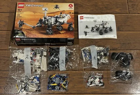 Lego Technic 42158 NASA Mars Rover Incomplete Missing Bag 1