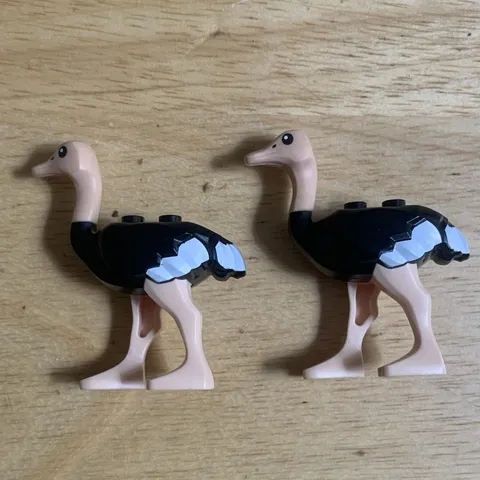 LEGO Ostrich Animal Figures Bulk Lot of 2 Prince of Persia