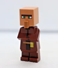 Villager Brown Top 21138 21128 Movie Minecraft LEGO® Minifigure Mini Figure