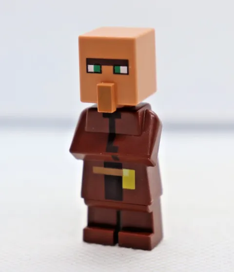 Villager Brown Top 21138 21128 Movie Minecraft LEGO® Minifigure Mini Figure